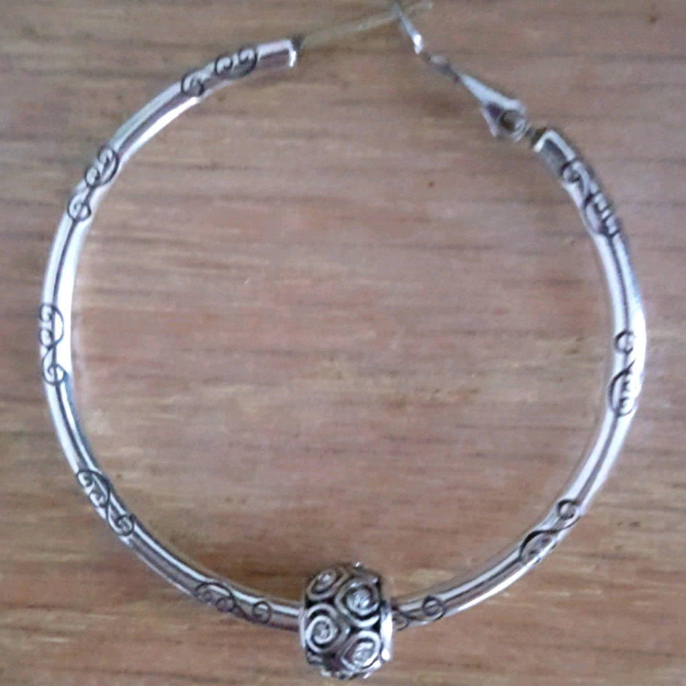 Earrings- Sterling silver, new w/o box